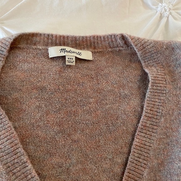 Madewell cross vneck sweater - Picture 3 of 5